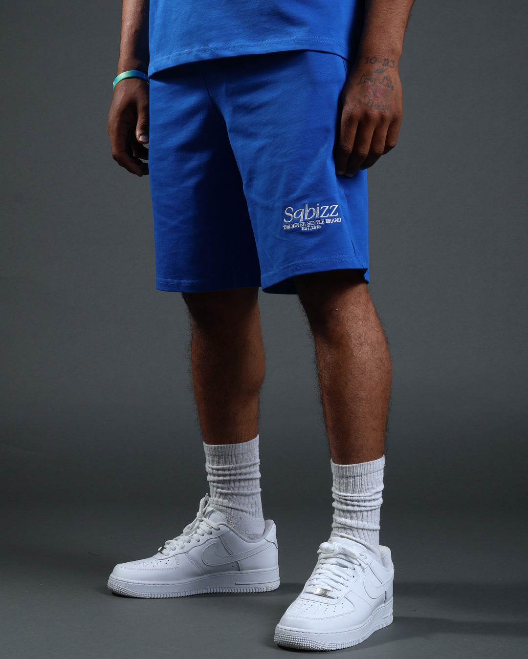 Prestige Shorts in Royal/White