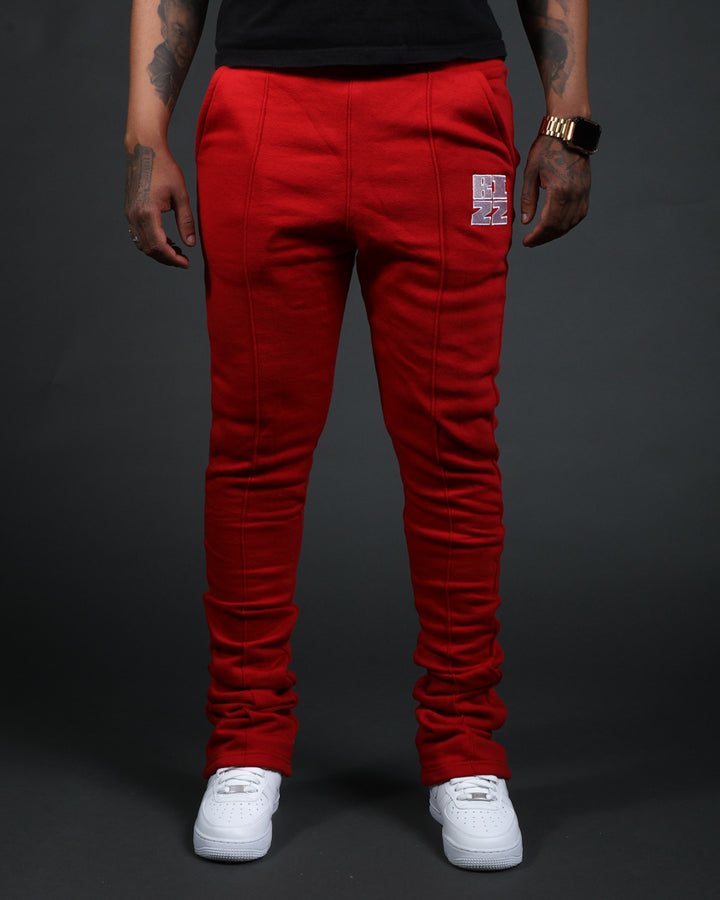 StackJaxx Pants in Red