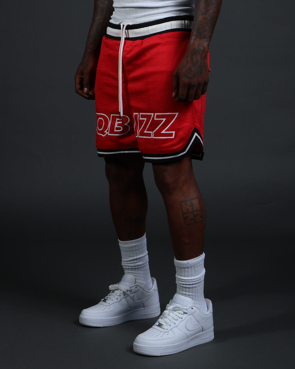MVP Shorts in Red/White