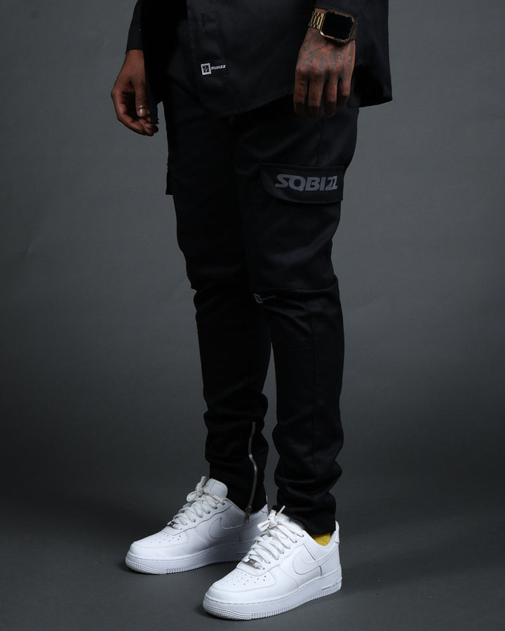 L/S Hussle Pants in Black