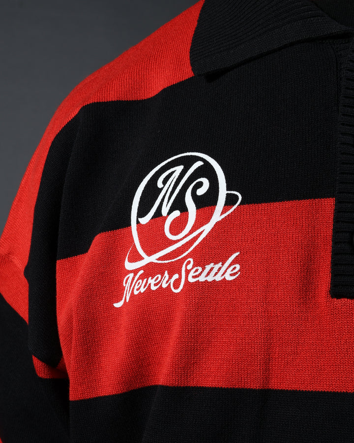 Prestige Polo in Red/Black