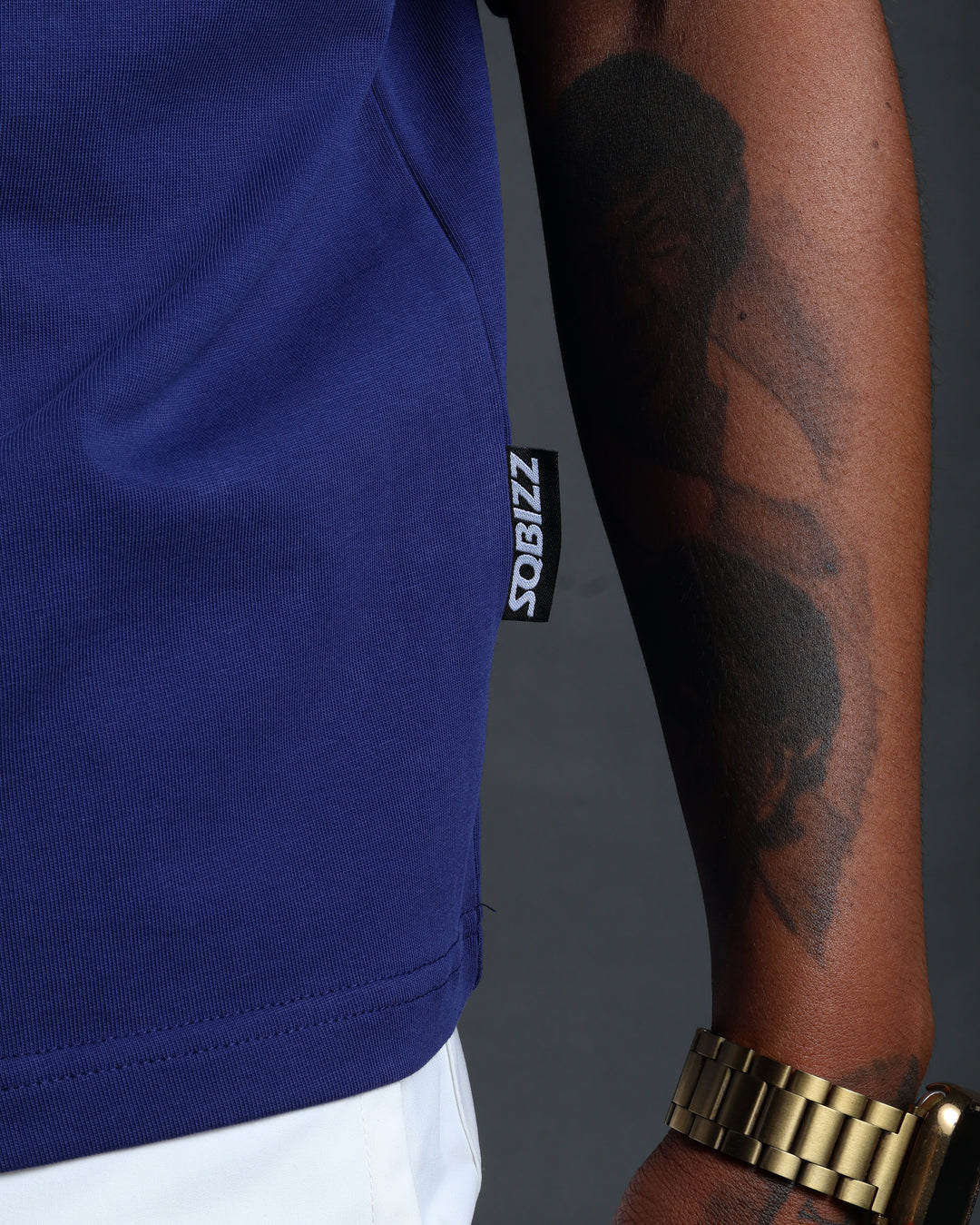 Legacy Shirt in Navy/White