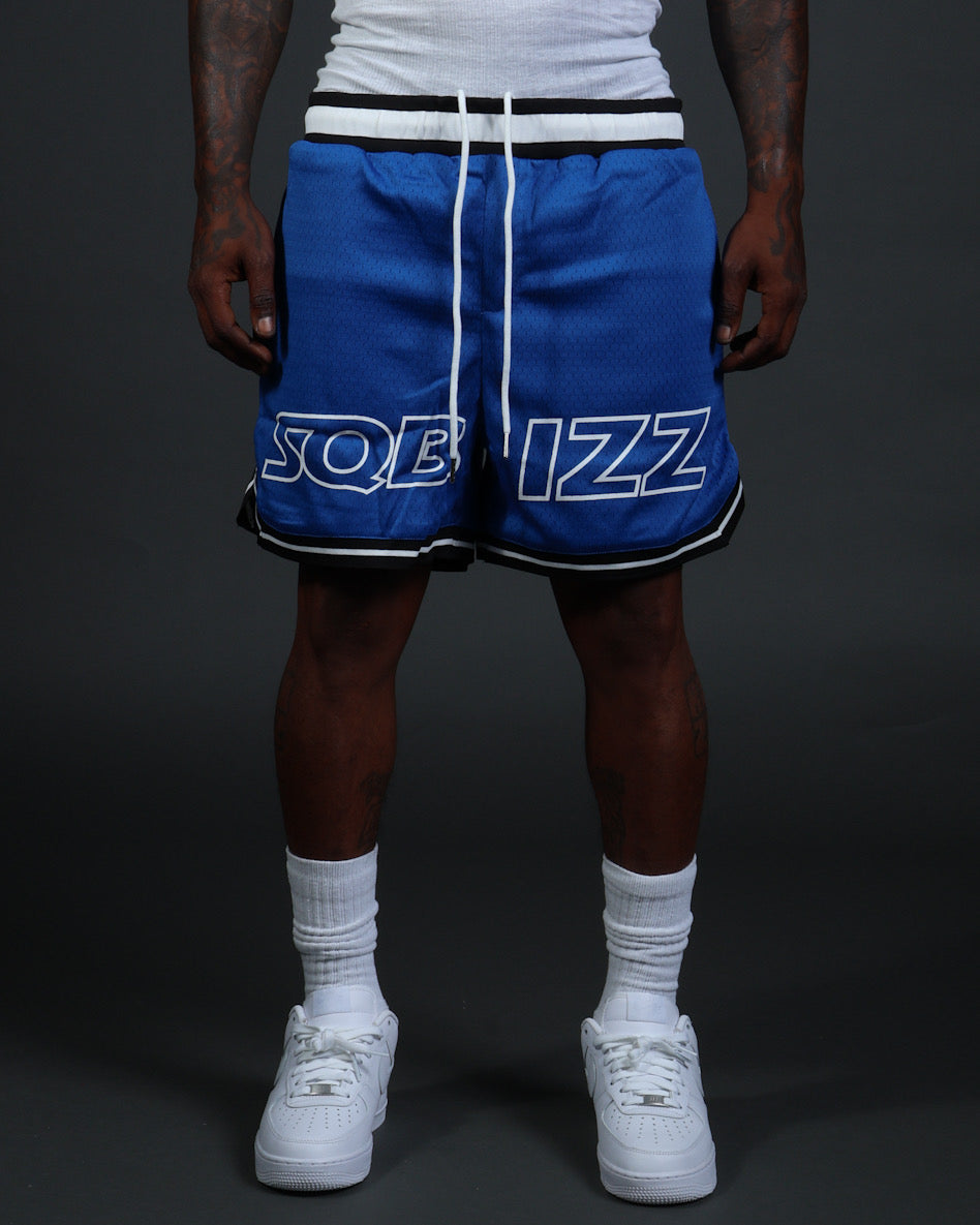 MVP Shorts in Royal/White
