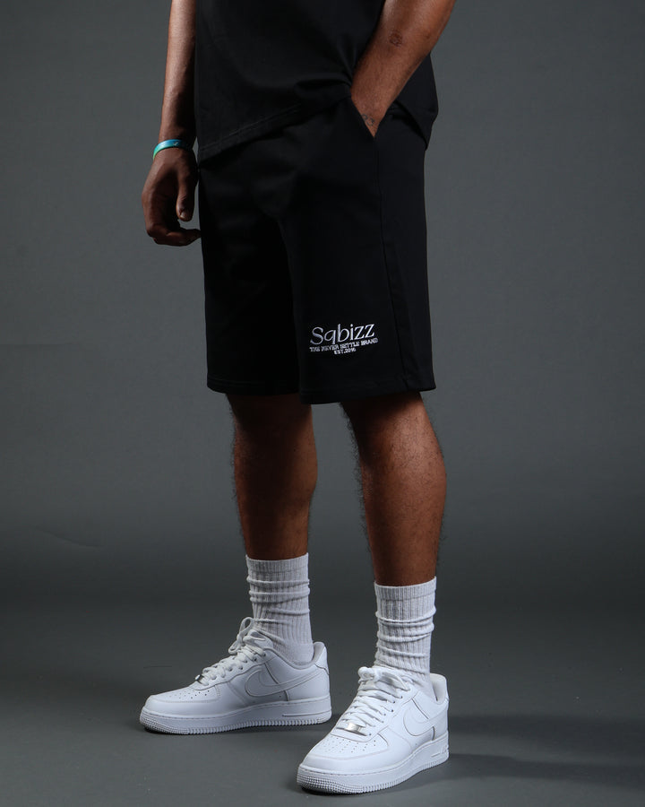 Prestige Shorts in Black/White