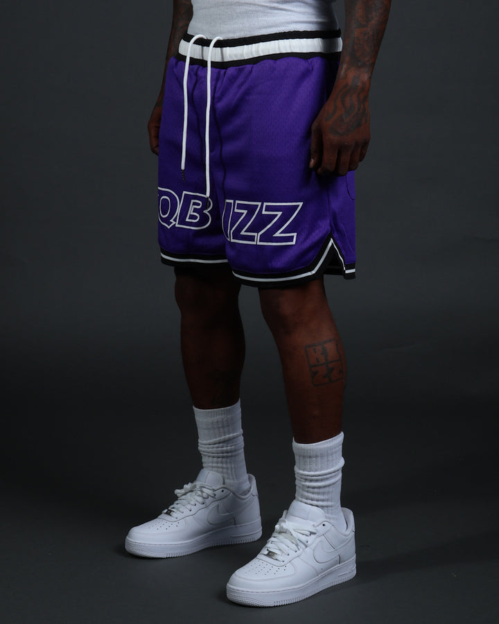 MVP Shorts in Purple/White
