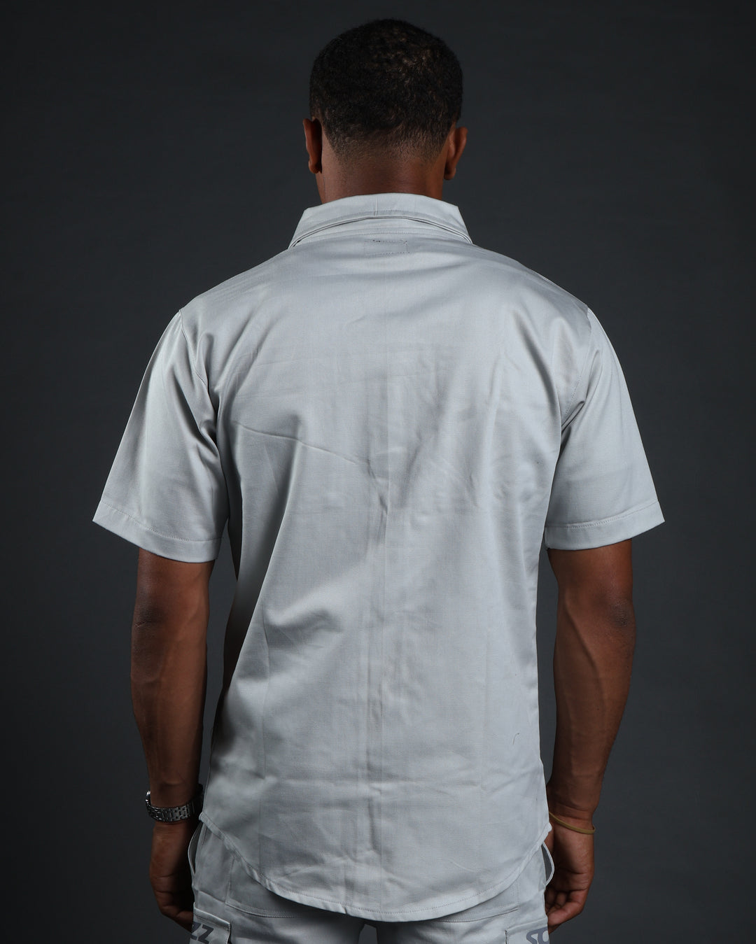 Hussle Shirt in Grey