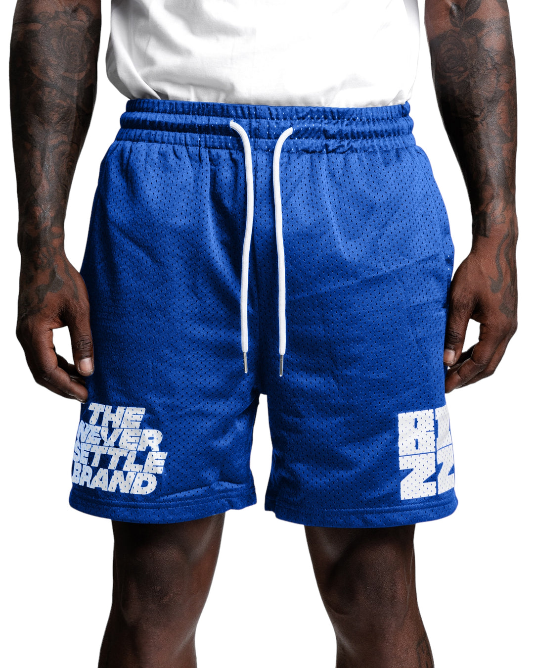 Overtime Shorts in Royal/White
