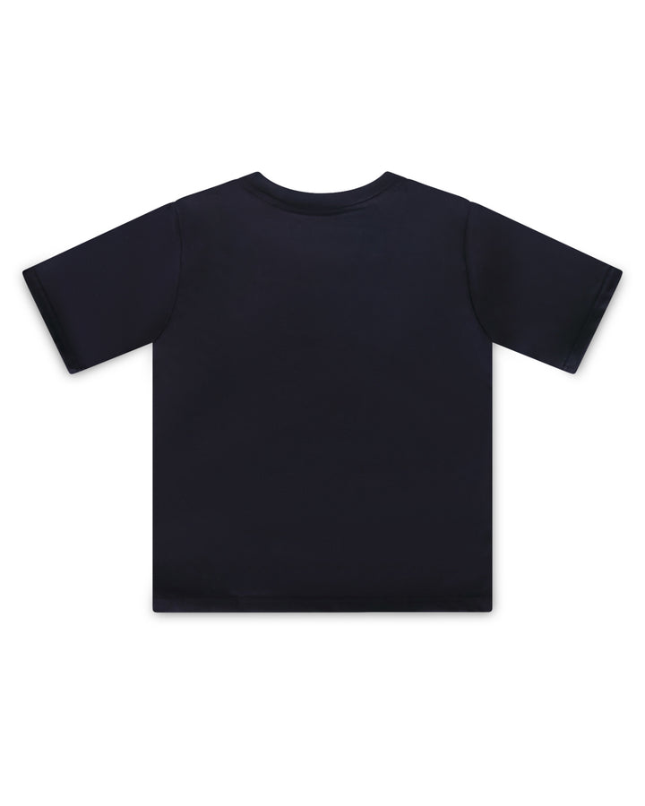 Kids Bizz Tee in Black/White