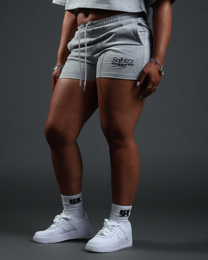 Women Prestige Shorts in Grey/Black