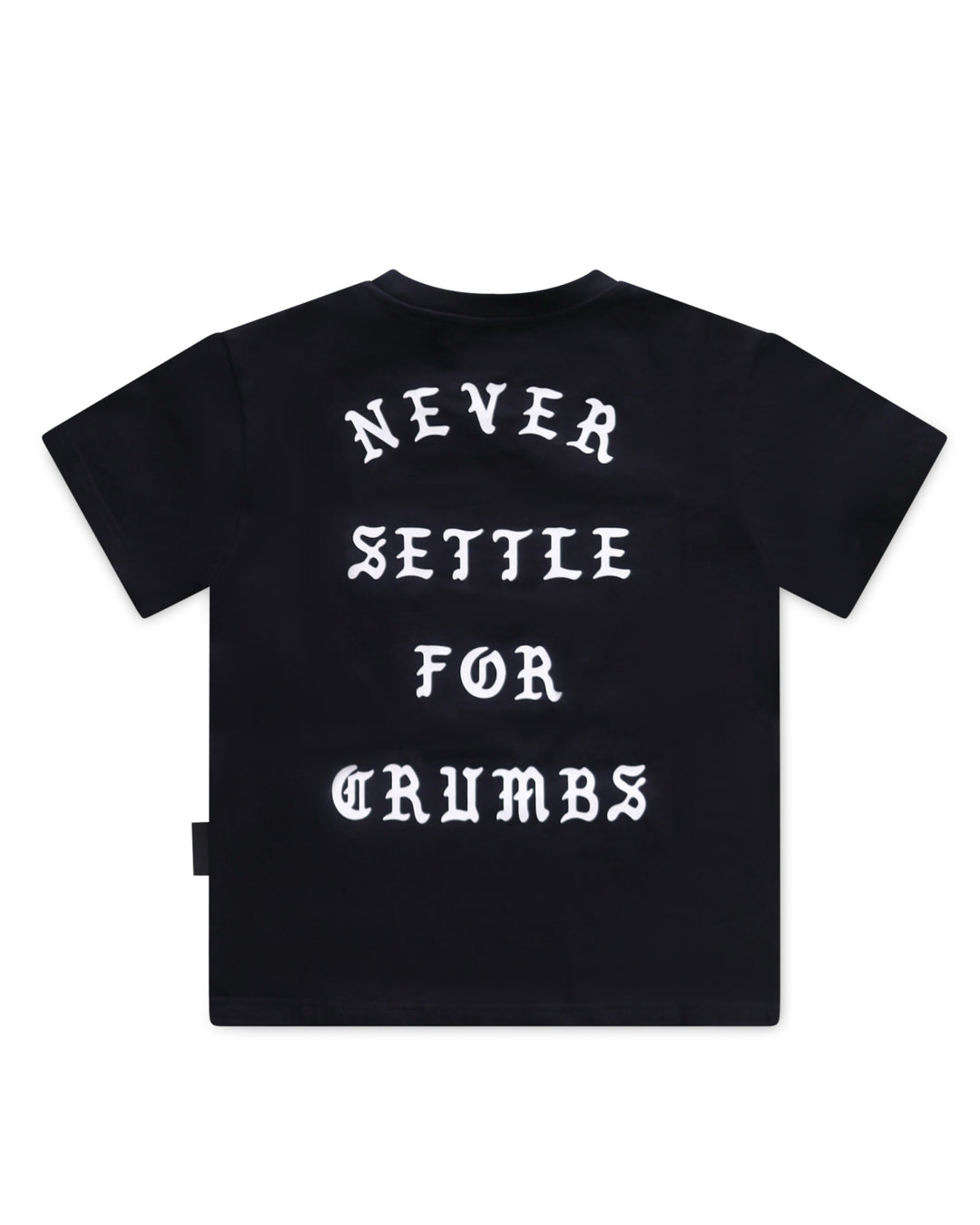 Kids Crumbs Tee in Black/White