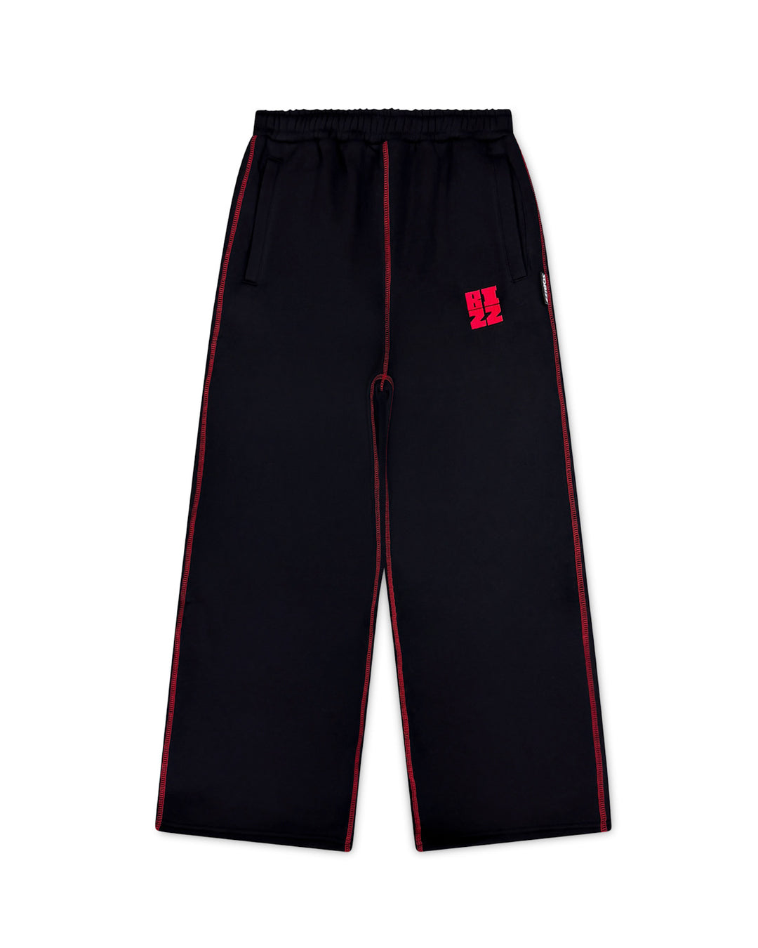 Smoov Sweatpants in Black/Red
