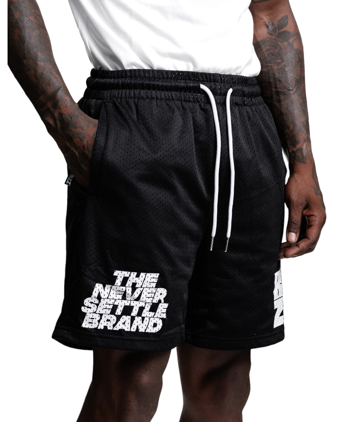 Overtime Shorts in Black/White
