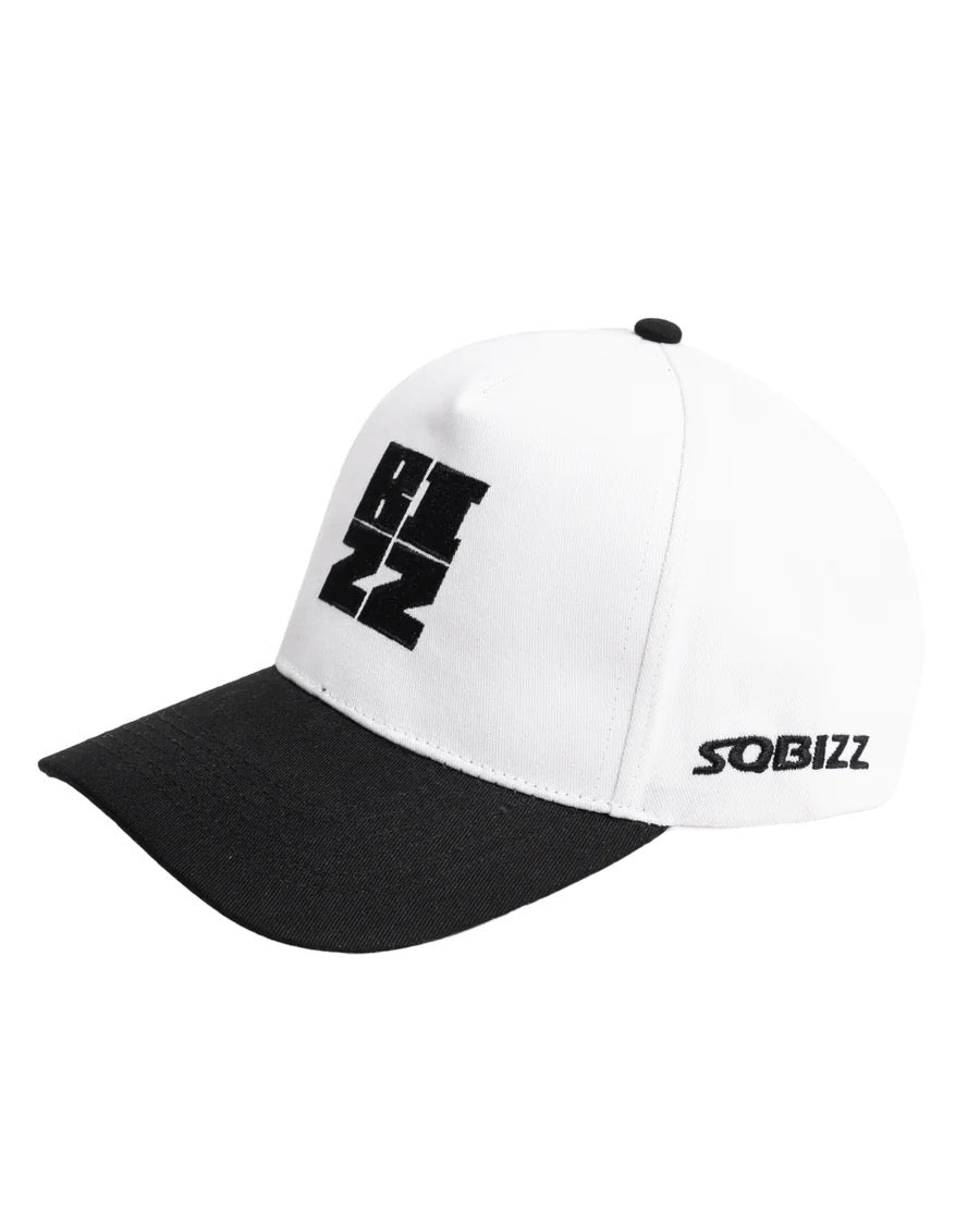 Bizz SnapBack in White/Black