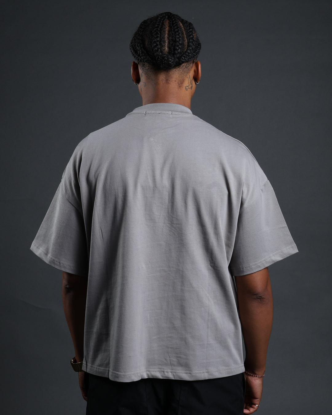 Legacy Shirt in Darkgrey/White