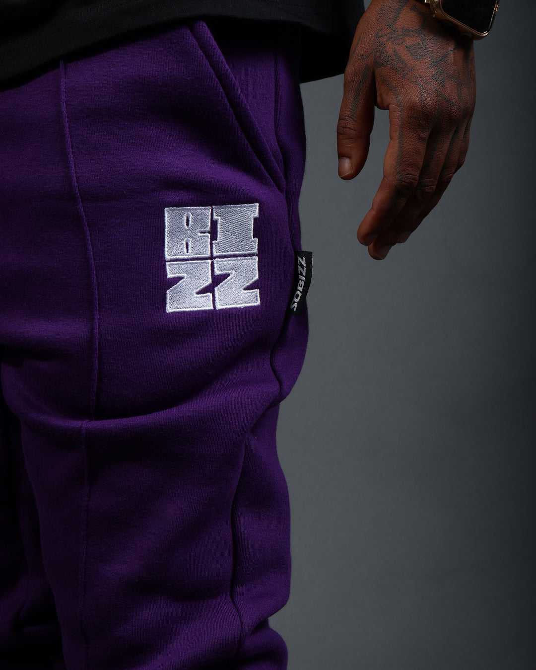 StackJaxx Pants in Purple