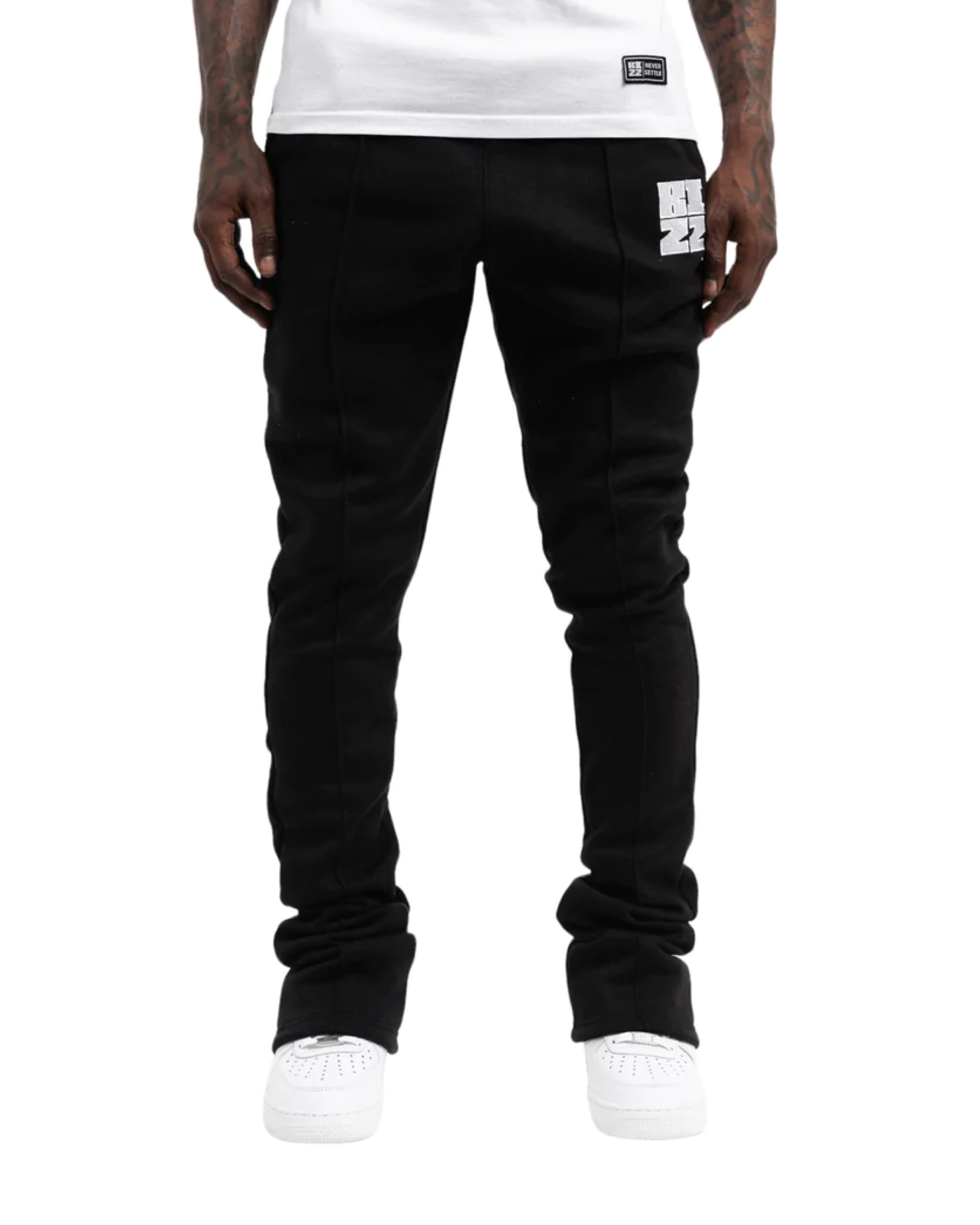 StackJaxx Pants in Black