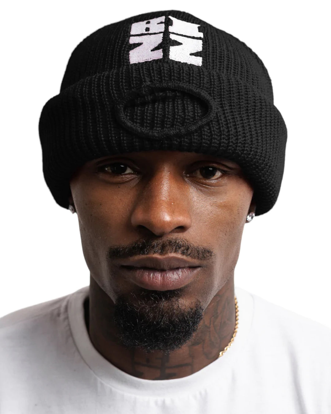 Bizz Balaclava in Black/White