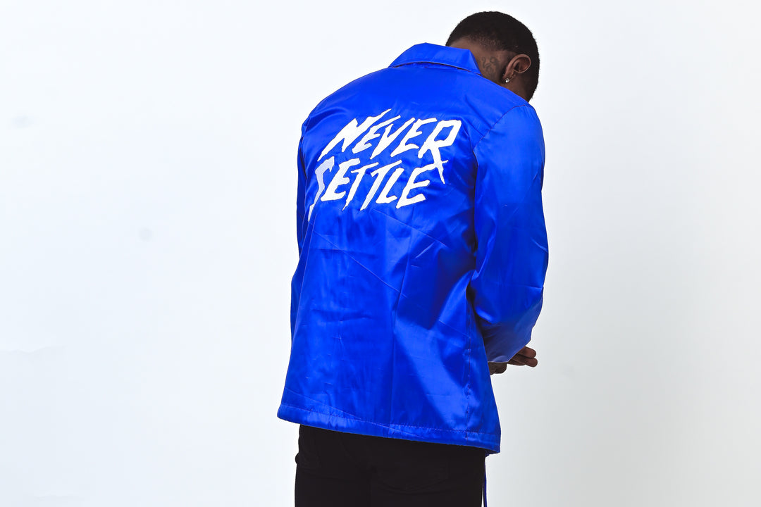 NEVER SETTLE COACH JACKETS