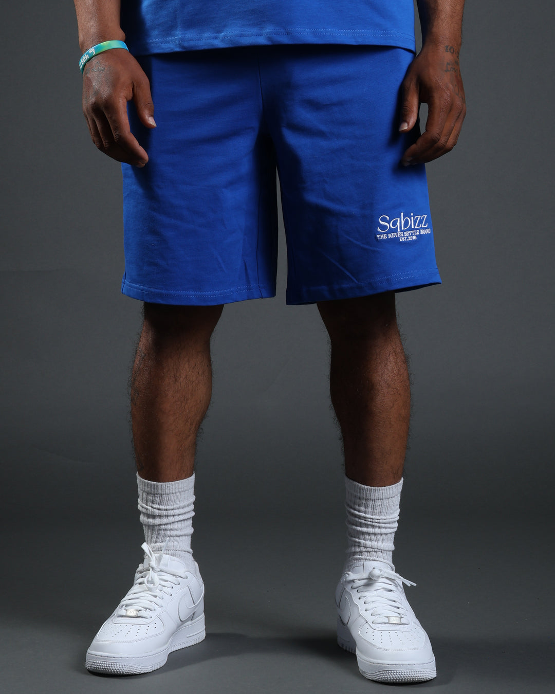Prestige Shorts in Royal/White