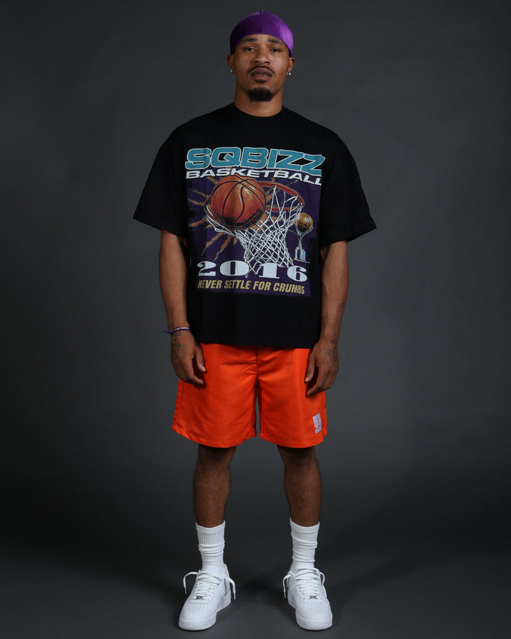 Above The Rim Tee in Black