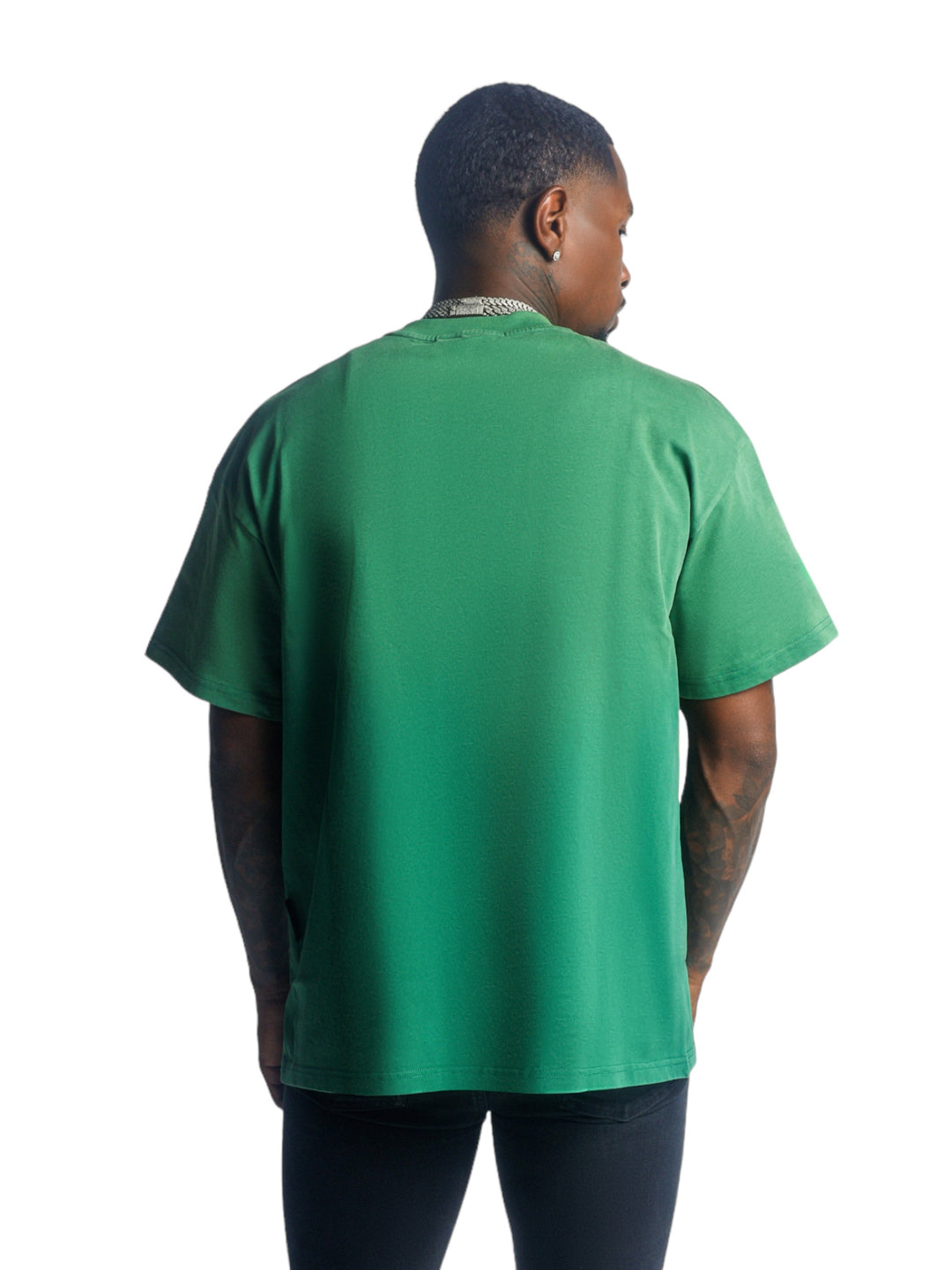 Slate Tee Green Washed