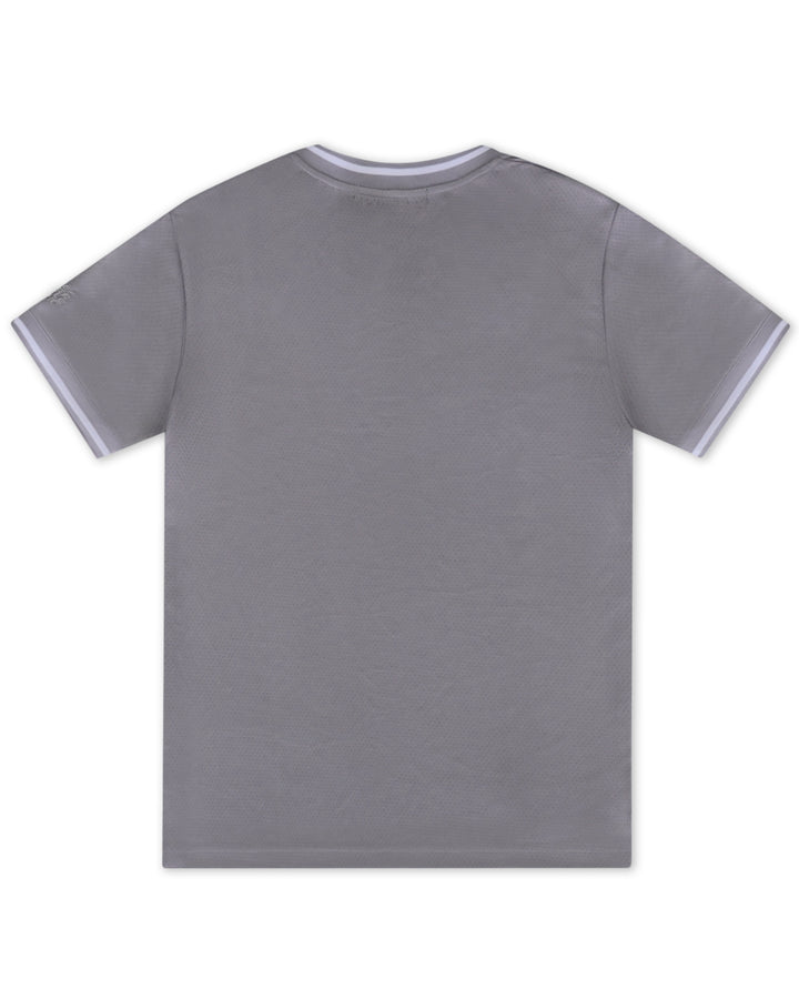 Club Baseball Jersey in Grey/White