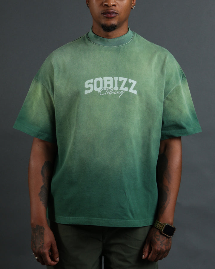 Vintage Motto Tee - Green