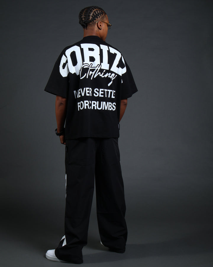 Motto Tee In Black/White