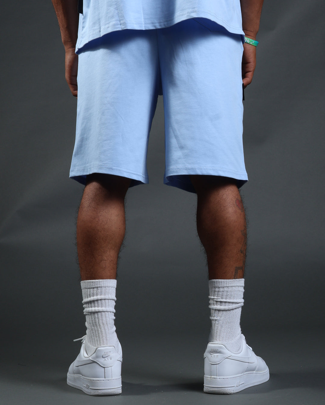 Prestige Shorts in Babyblue/White