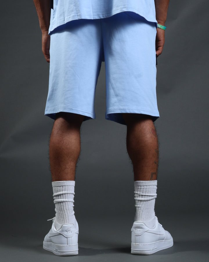 Prestige Shorts in Babyblue/White
