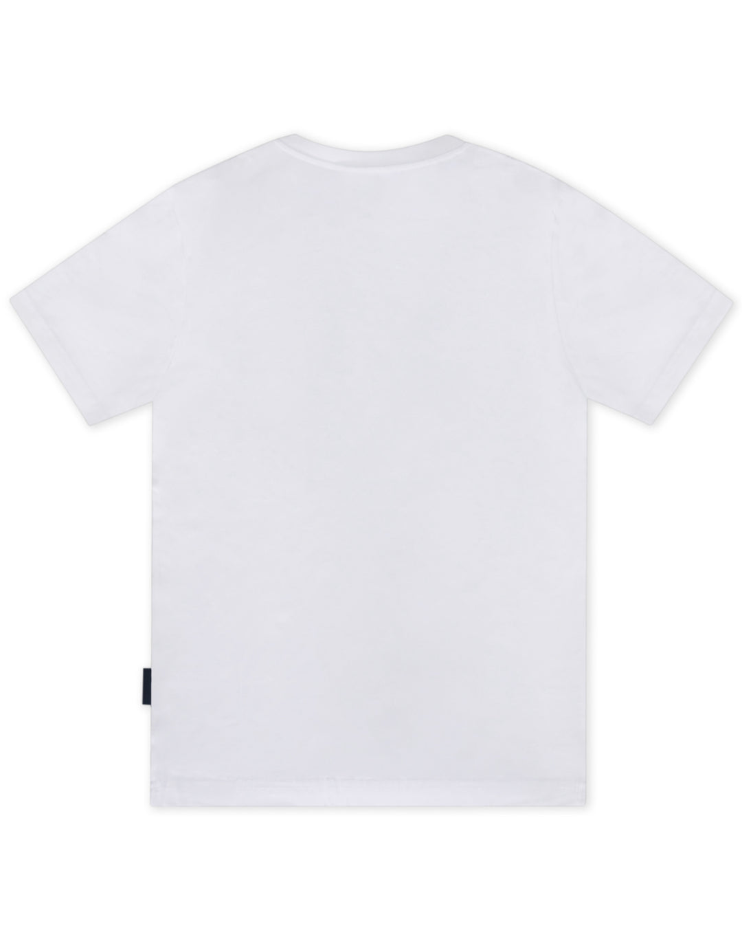 Bizz Tee in White/Red