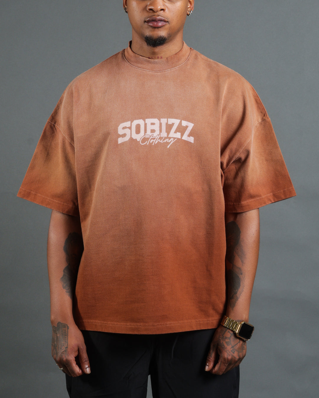 Vintage Motto Tee - Wheat