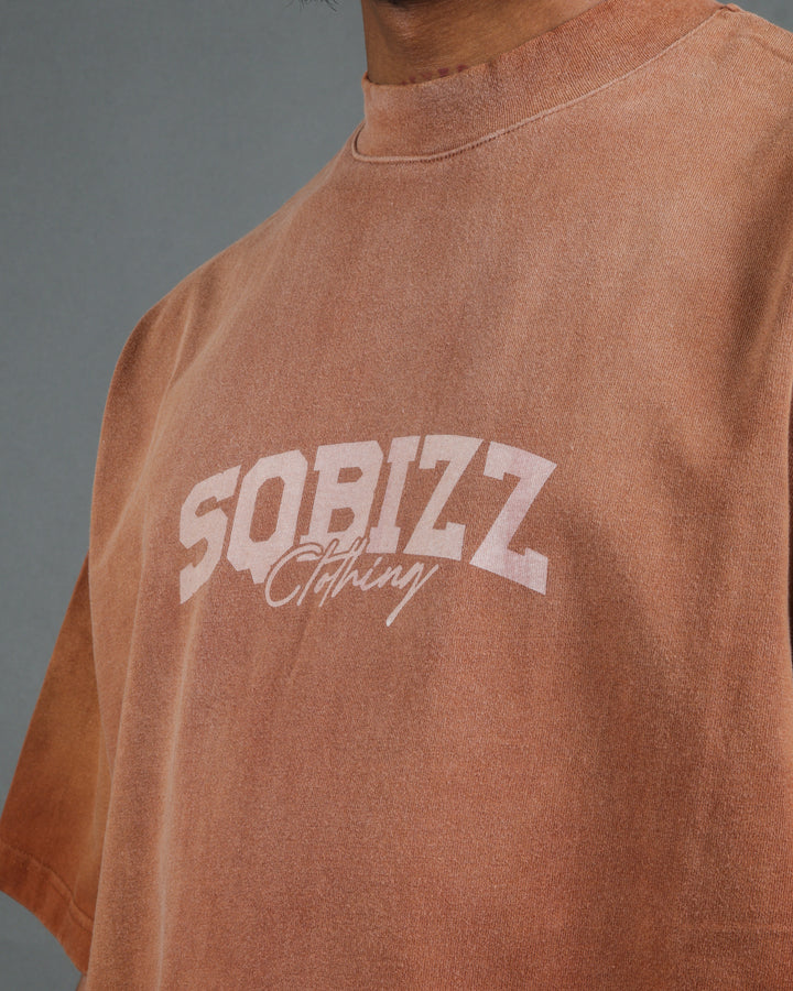 Motto Tee - Vintage Wheat