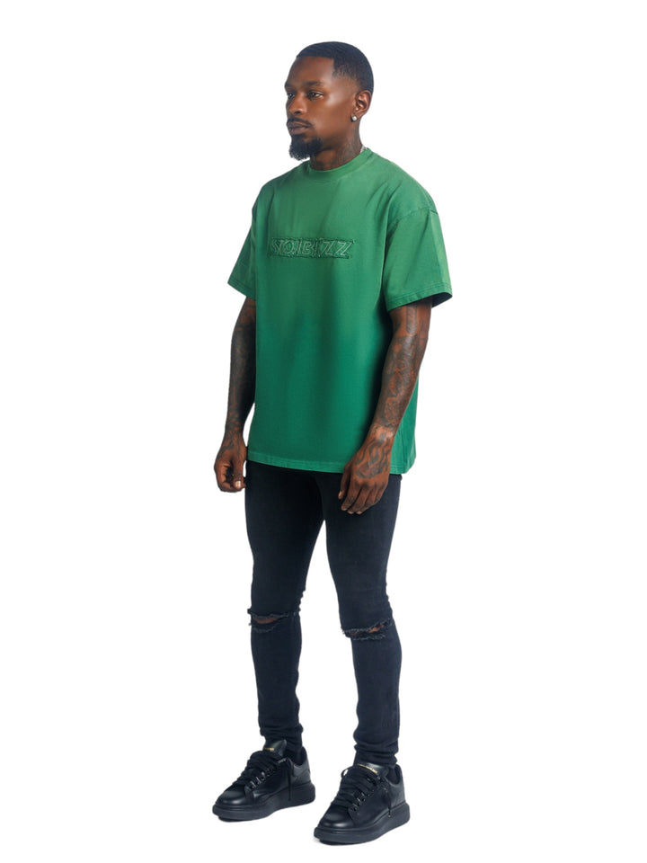 Slate Tee Green Washed