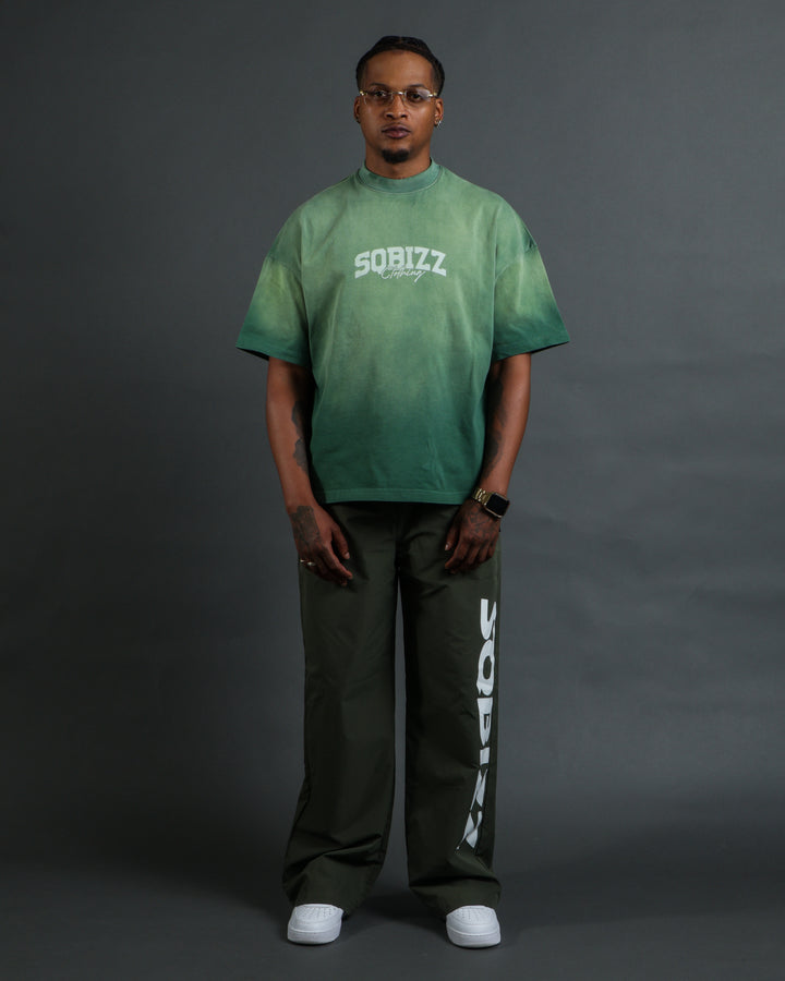 Motto Tee - Vintage Green