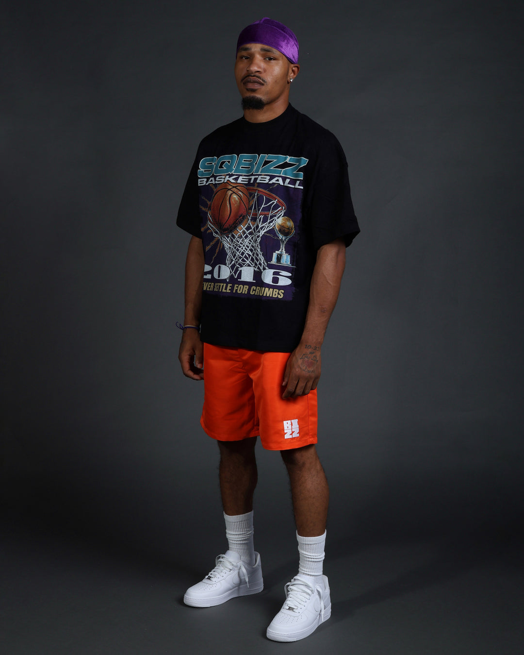 Above The Rim Tee in Black