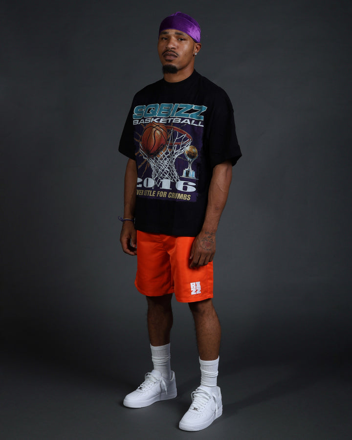 Above The Rim Tee in Black