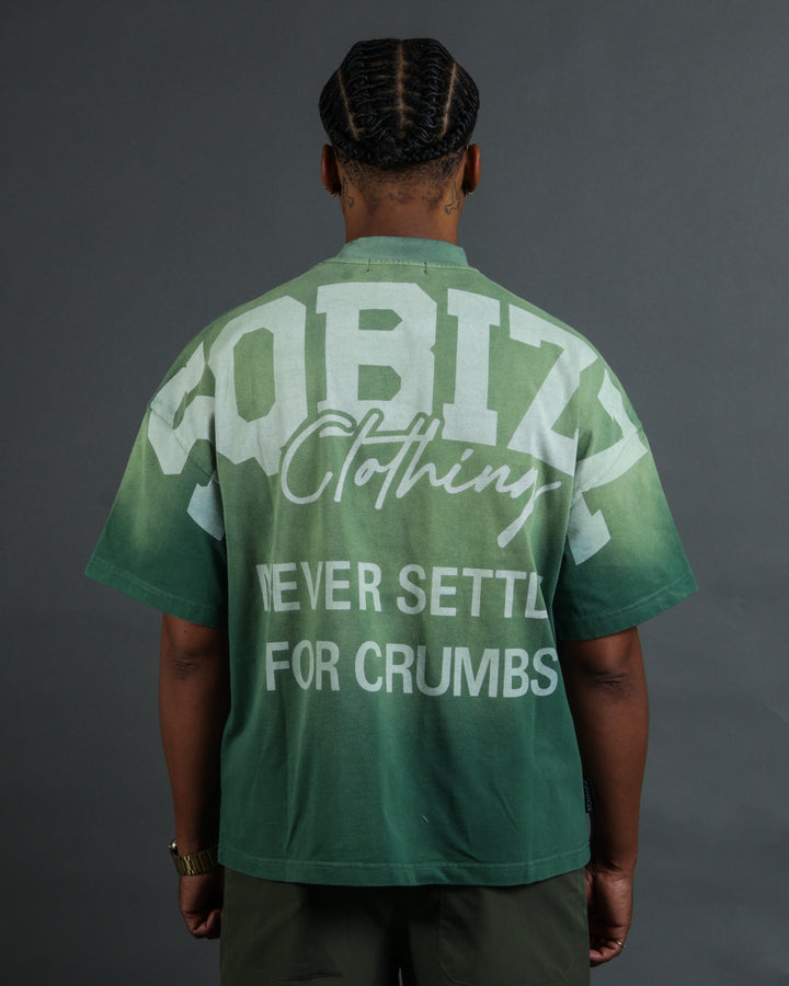 Motto Tee - Vintage Green