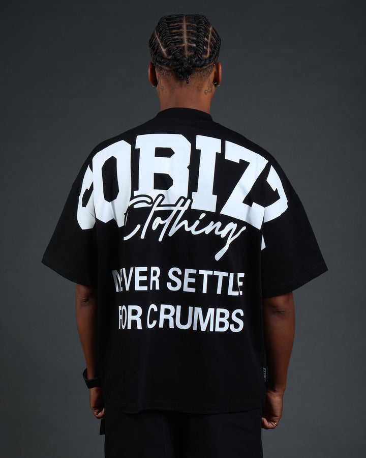 Motto Tee In Black/White