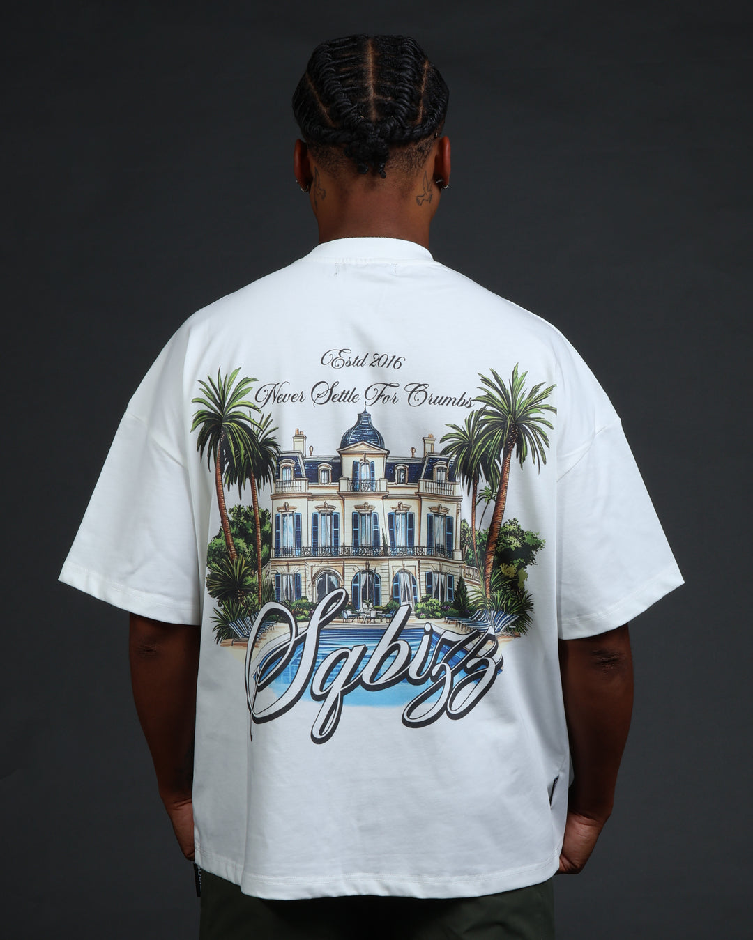 Manifest A Mansion Tee In White