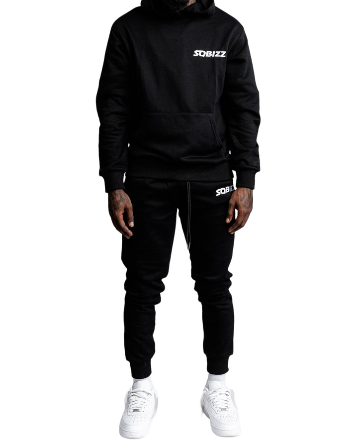 Essential Joggers in Black/White