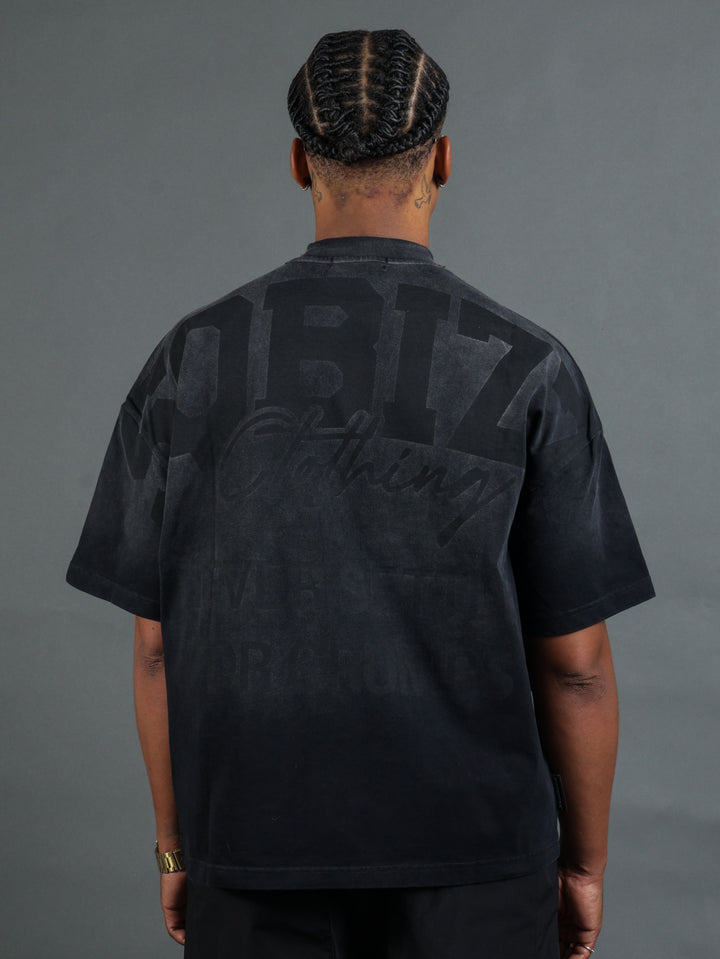 Motto Tee - Vintage Black