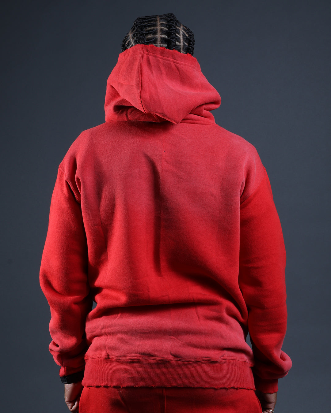 Summit Hoodie in Red/White