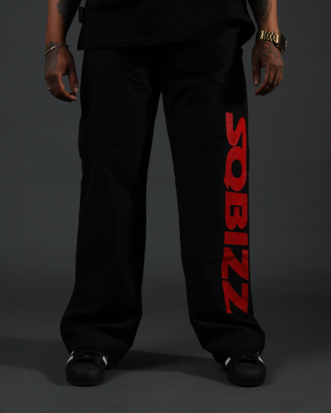 Summit Windpants - Black/Red