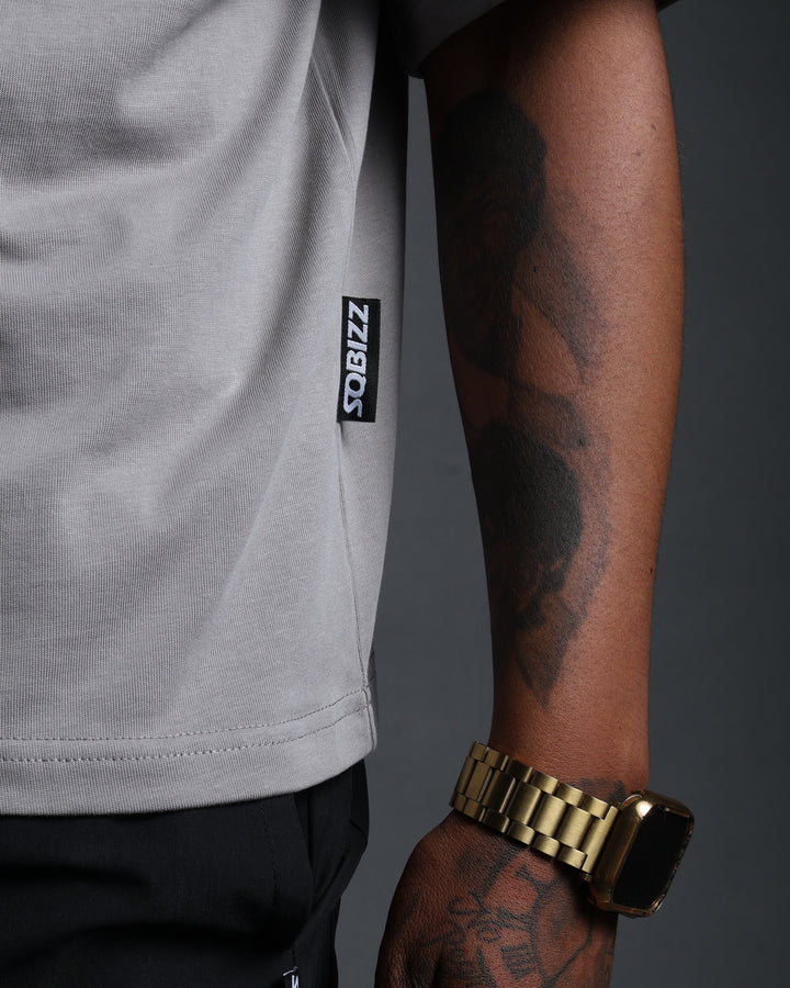 Legacy Shirt in Darkgrey/White