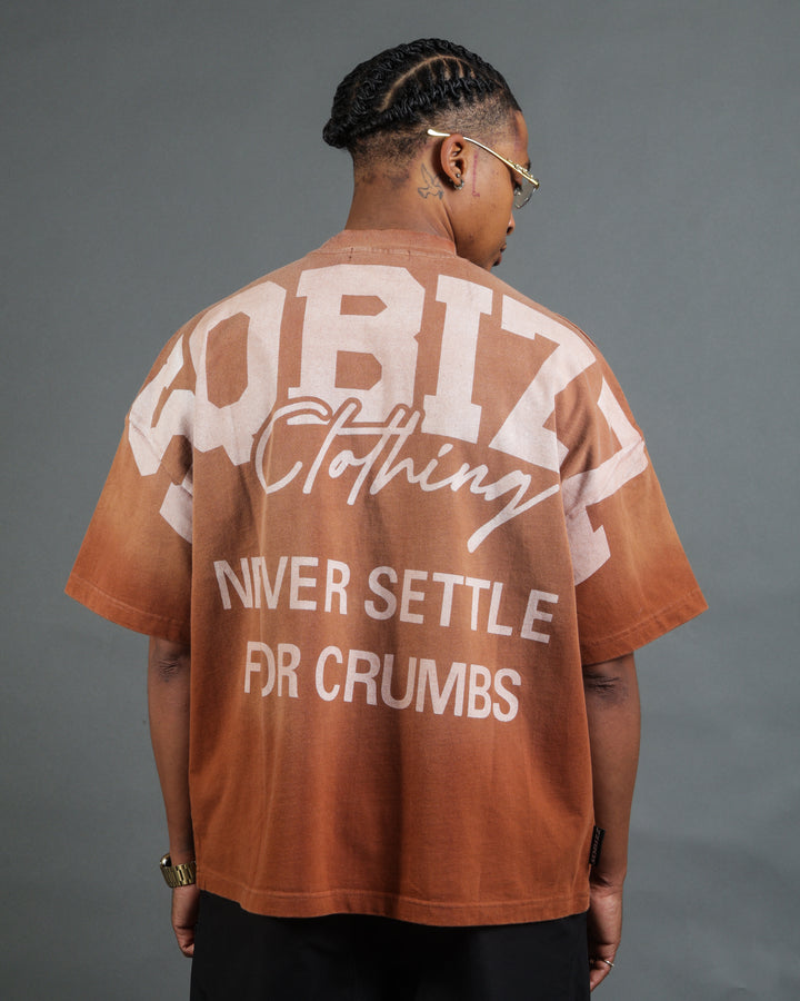 Motto Tee - Vintage Wheat