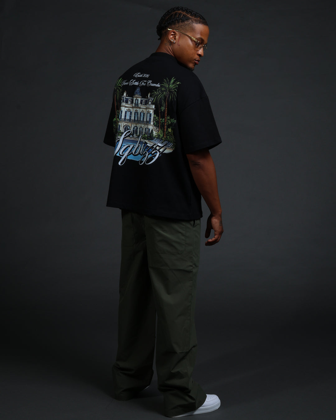 Manifest A Mansion Tee In Black