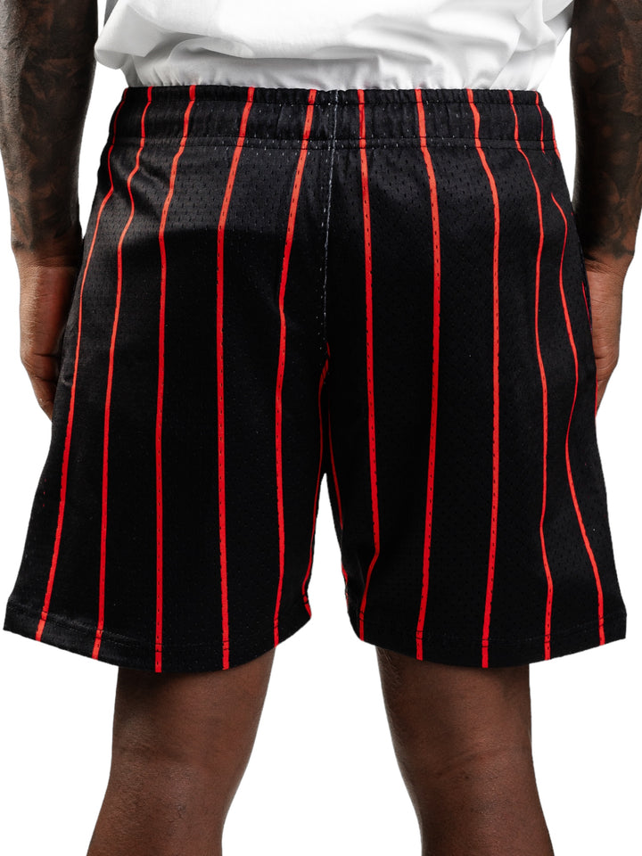 Alumni Shorts in Black/Red/White