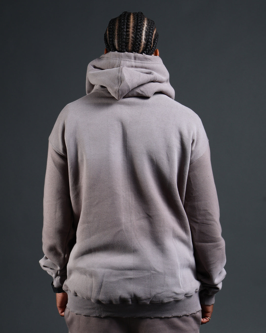 Summit Hoodie in Grey/White