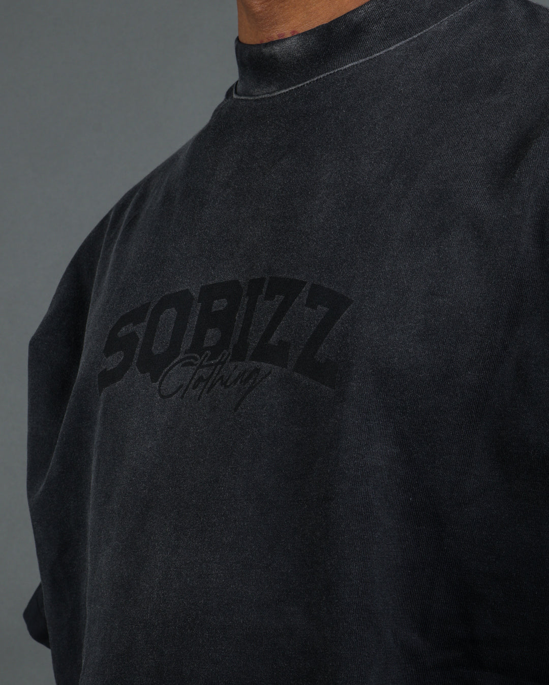 Motto Tee - Vintage Black
